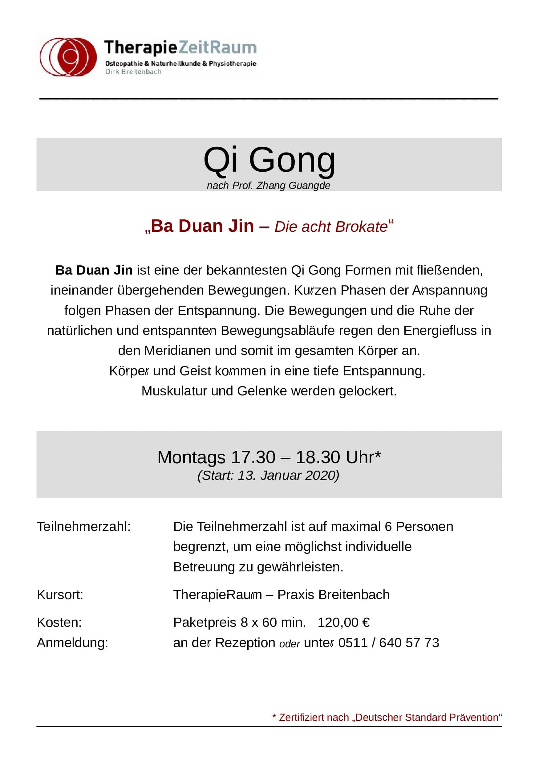 FLyer Qi Gong – Ba Duan Jin 2020-01